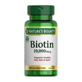 thumbnail image 2 of Nature's Bounty Biotin 10,000 mcg, Rapid Release Softgels 120 ea (Pack of 2), 2 of 9
