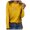Yellow, variant on Simua Womens Breast Cancer Awarness Sweatshirt Casual Fall Long Sleeve Crewneck Pullover Loose Fit Blouses Shirt