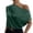 Dark Green, variant on Womens Sleeveless Irregular Shoulder One Shoulder Pullover Casual Blouse for Women Size M
