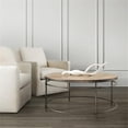 thumbnail image 3 of Bowery Hill Contemporary 38" Round Coffee Table in Light Wood, 3 of 4