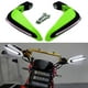 thumbnail image 3 of 1 par de protectores de manos LED para motocicletas, resistentes al viento y con absorción de impactos, de rápida instalación. Verde, 3 of 7