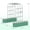 green, variant on Heavy-Duty Galvanized Steel Raised Garden Bed with 96" Tall Trellis Arch - Rust-Proof, Tool-Included Assembly, Includes Plant Clips & Drainage Netting - Green