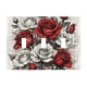 thumbnail image 2 of Placa decorativa para interruptor de luz Yamxbfa, rosa roja rústica, 2 of 8