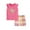 X1-Pink, variant on Girl Outfits Size 6 Cotton Summer Cute Cartoon Print Shorts Set T-Shirt and Short Pant 2 Piece Outfits Clothing Sets,A-Light Blue,6Y(6-7 Years)