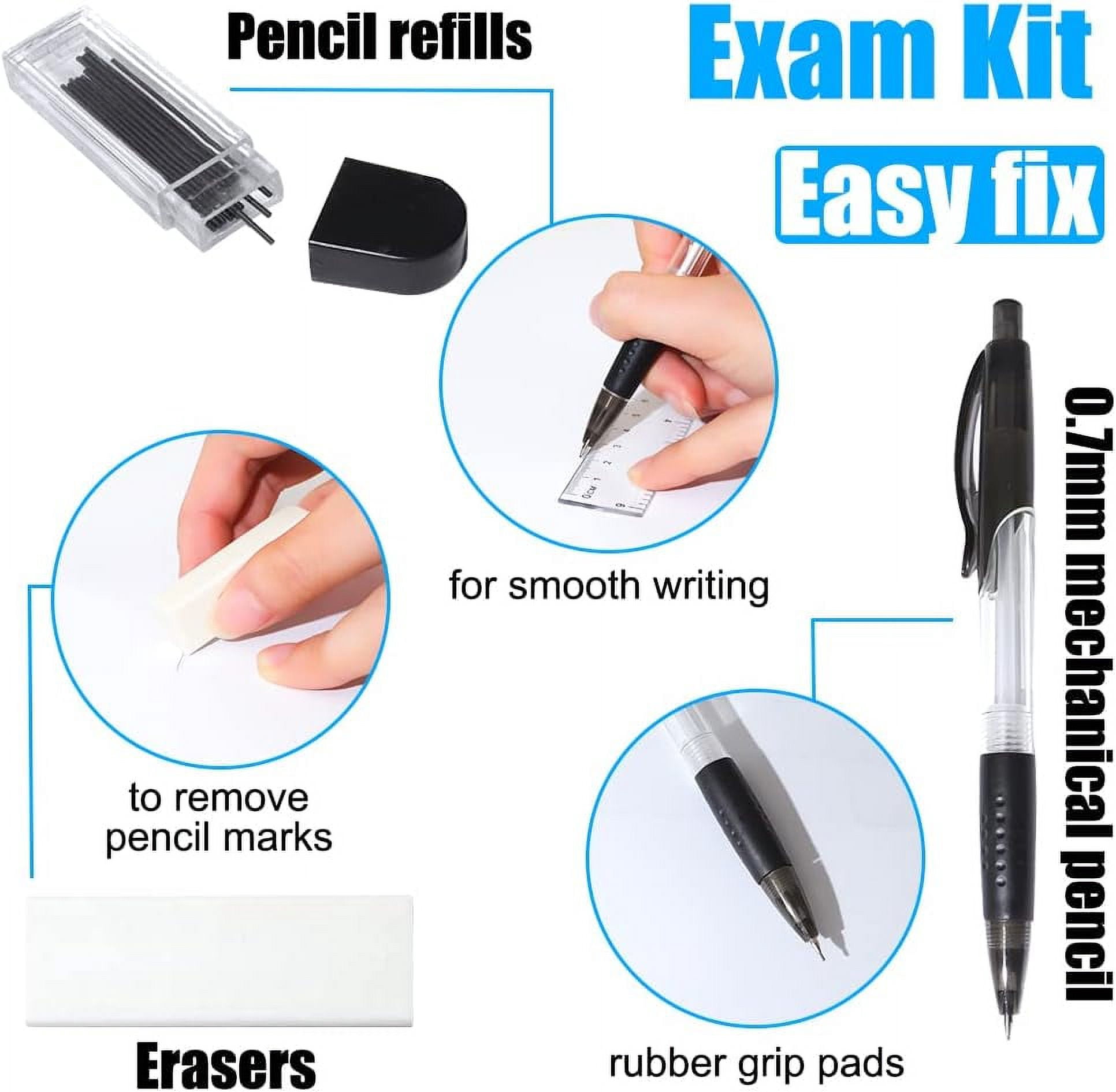 RETON Maths Set - Compass and Protractor Set Geometry Compass School Supplies Set - Drawing Compass Protractor Pencil Pencil Refill Eraser Ruler Set in Carry Case