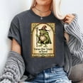 thumbnail image 3 of Twas the 'Tism M'Lord Wizard Frog Autism T-Shirt, Men's And Women's Graphic Tee 100% Cotton by TBun, Full Sizes S-5XL, 3 of 5