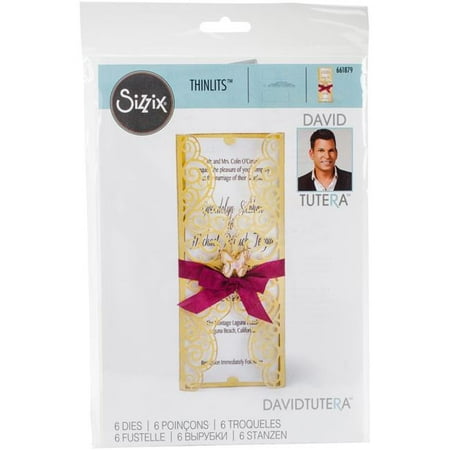 UPC: 0630454235842 | Sizzix Thinlits Die Set 661879  Invitation Wrapper  6 Pack  Multi Color  One Size