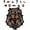 Hogwarts Crest A2, variant on Harry Potter Wooden Puzzles for Adults – A3 Size with 155 Pieces Wood Puzzles – Jigsaw Puzzles with Unique Shapes – 10.8" x 11.9"