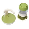 thumbnail image 1 of Soap Dispenser BrushSoap Dispensing Palm Brush Soap Dispensing Palm Brush Storage Set Dish Scrubberwith Soap Dispenser Smart Functionality, 1 of 5