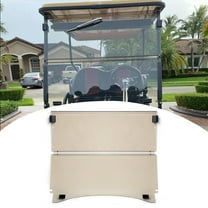 Kojem Tinted Impact Resistant Windshield for 2004-UP Club Car CC Precedent Models Gas or Electric Golf Cart Folding Down