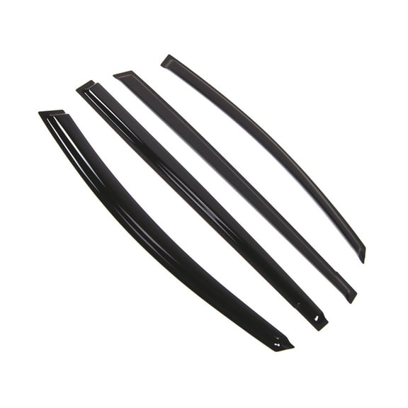 TuningPros Outside Mount Window Visor Deflector Smoke Tinted 4 Pcs Set For 2006-2016 Mazda Mazda8