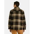 thumbnail image 2 of George Men's & Big Men's Fleece Lined Flannel Shirt Jacket, Sizes S-3XL, 2 of 4