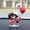 Red D, variant on AuroraX Dashboard Decor Car Ornament Couple Theme Graduation Gift Idea Office Desk Decoration Cute and Adorable Design Car Decor for Women Red