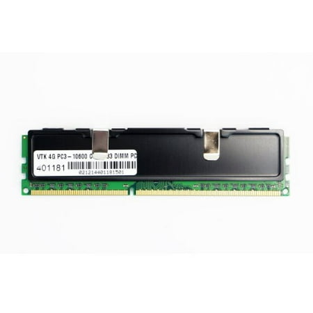 - VisionTek 4GB DDR3 1333 MHz (PC3-10600) CL9 DIMM Low Profile Heat Spreader, Desktop Memory - 900385