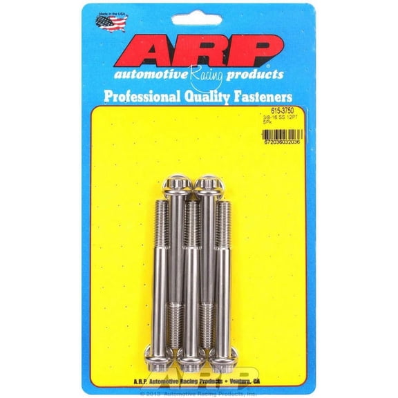 ARP (615-3750) Hex Bolt, Stainless Steel