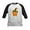 Black/White, variant on CafePress - Halloween Letter W Witch Monogram Kids Baseball Je - Kids Cotton Baseball Jersey, 3/4 Sleeve Shirt