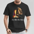 thumbnail image 2 of Air Will Be Blood T-Shirt – Urban Streetwear Graphic Tee, Edgy Bold Statement Shirt, Trendy Casual Outfit for Men Women, 2 of 3