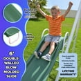 thumbnail image 3 of Sportspower Live Oak Metal Swing Set with 6' Double Wall Slide with Lifetime Warranty, and Bonus Anchor Kit, 3 of 10