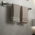 thumbnail image 5 of LAMIRO 20 Inch Brushed Nickel Bathroom Towel Bar for Bathroom Rod Classic Aluminum Alloy Bathroom Towel Holder Wall Mounted, 5 of 6