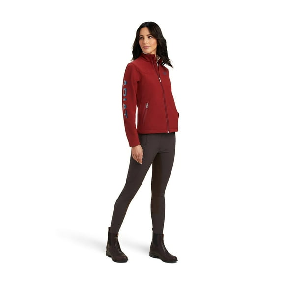 Chaqueta ARIAT Softshell New Team Rouge Red/Celestial para mujer
