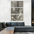 thumbnail image 2 of ARTCANVAS Melencolia I 1514 Canvas Art Print by Albrecht Durer - Size: 60" x 40" (1.50" Deep) (3-Piece), 2 of 9