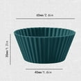 thumbnail image 2 of 12-Piece Round Silicone Cake Mold Set, Multi-Use Muffin Cups for Baking Egg Tarts, Steamed Eggs and Baby Food, Non-Stick Baking Cup Set, 2 of 6