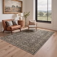 thumbnail image 4 of KUETH 8x10 Persian Area Rug for Living Room, Large Machine Washable Soft Low Pile Non Slip Backing Area Rug, FLORAL Rug for Bedroom Office, 4 of 5