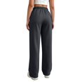 thumbnail image 4 of Stralyhd Barrel Sweatpants Women Baggy Casual Travel Pants Fall Sweat Fashion Pants High Waist 2026 Winter Gym Pants with Pockets Dark Gray L, 4 of 4