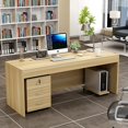 thumbnail image 2 of Workflow Writing Office Desk Computer Monitor Meeting Computer Drafting Office Desk Filing Tavolo Da Lavoro Office Furniture HDH My Lux Decor Round, 2 of 7