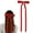 Red, variant on Event Decorations,1PCS Silky Satin Hair Bows Hair Clip Ribbon Accessories Ponytail Holder Hair Bow For Women Teens