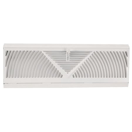 Load Register - 4JRT4 White Baseboard Register, 18