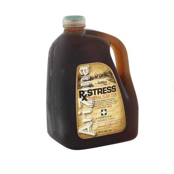 Arizona Tea, 128 Fl. Oz (Pack of 2) (Rx Stress Herbal Iced Tea)