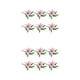 thumbnail image 4 of Flores artificiales de PVC Toystoory 6 piezas Decorativas, 4 of 6