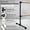 Black#2, variant on Exercise Equipment 4FT White Solid Wood Ballet Barre With Adjustable Range Of 6.7-46 Inches For Dance Practice,Workout Equipment