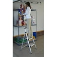 thumbnail image 2 of COSCO Lite Solutions 2 step Aluminum Step Stool (Aluminum and Black, 8ft 2in Max Reach), 2 of 4