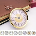 thumbnail image 5 of YLLSF 80MM Quartz Clock Inserts Movement Mechanism Replacement Roman Arabic Numerals, 5 of 7