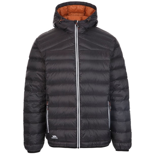 Trespass - Chaqueta de Plumón Whitman II para Hombre (Negro, Óxido) Trespass UTTP4807_blackrust