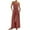 Pink, variant on UAMVSH Jumpsuits for Women Sleeveless Elastic Waist Wide Leg Rompers with Pockets Spaghetti Strap Summer Casual Onesie Clothes