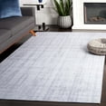 thumbnail image 4 of SAFAVIEH Tacoma Nelson Traditional Machine Washable Area Rug, Light Grey/Grey, 8' x 10', 4 of 13