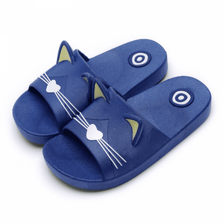 

Wish Boys Girls Slippers Sliders Sandals Children Beach Summer Slipper Bathroom Pool Shower Anti-Slip Flip Flops Indoor & Outdoor Shoes for Aldult S007