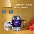 thumbnail image 5 of MUKTIVE Daisy Cremation Urns for Adults Ashes Female - Large Purple Urns for Human Ashes Adult Men - Memorial Urn for Male Adults - 10 Inch Urn for Cremated Remains, 5 of 7