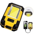 thumbnail image 1 of Luz de trabajo LED Y36 con imán Lámpara de camping portátil recargable USB COB Luz de mantenimiento de gancho automático fuente de alimentación linterna para exteriores JAMW Sencillez, 1 of 5