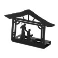 thumbnail image 4 of AMLESO Christmas Nativity Advent Candle Holder Christmas Nativity Scene Candlestick C, 4 of 8