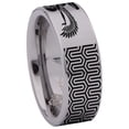 thumbnail image 3 of Egyptian Isis Tungsten Carbide Ring, 3 of 9