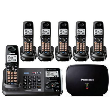 Panasonic KX-TG9382T + (4) KX-TGA939 DECT 6.0 Technology 1.9GHz 6
