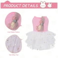 thumbnail image 4 of Dog Dress For Small Dogs Girl, Female Puppy Dress With Rabbit For Chihuahua Yorkie, Summer Pet Clothes Dog Tutu Skirt, Doggie Outfits Cat Apparel, 4 of 5