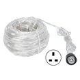 thumbnail image 1 of Cadena de luces LED 400 LED Cadena de luces de alambre de cobre con 8 modos de iluminación para decoración navideña en interiores y exteriores 100-240 V Enchufe UK, 1 of 5