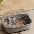 thumbnail image 5 of Large Acrylic Hamster Cage, Luxury Portable Travel Carrier for Syrian Hamsters and Fancy Rats, Spacious Small Pet Habitat with Easy-to-Clean Detachable Design, Multicolor, 5 of 7