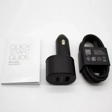 Car Charger super fast 45w Type-c. 15w Usb Dual port