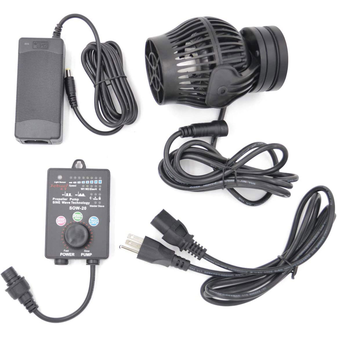 新品未使用 Jebao SOW-20 水流ポンプ Jebao SOW-20 Wave Maker Flow Pump, Silent Motor, Wireless